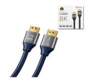  S-Line 3 Metre 8K HDMI Kablo Erkek-Erkek Koli 3MT FK0503-8K
